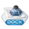 MS Word DOCX Icon 96x96 png